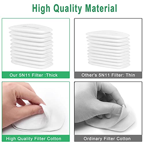 FNWD 20 PCS 5P71 Particulate Filter Compatible with 5P71, Installed on 501 Filter Retainer Replacement for 6100 6200 6800 7501 7502 (20pcs)