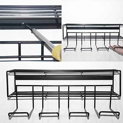 2 in 1 Large Power Tool Organizer Drill Holder Wall Mount Tool Storage Rack and Power Tool Holder