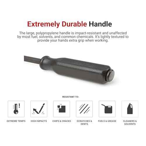 TEKTON 45 Inch Angled End Handled Pry Bar | LSQ42045 | Made in USA