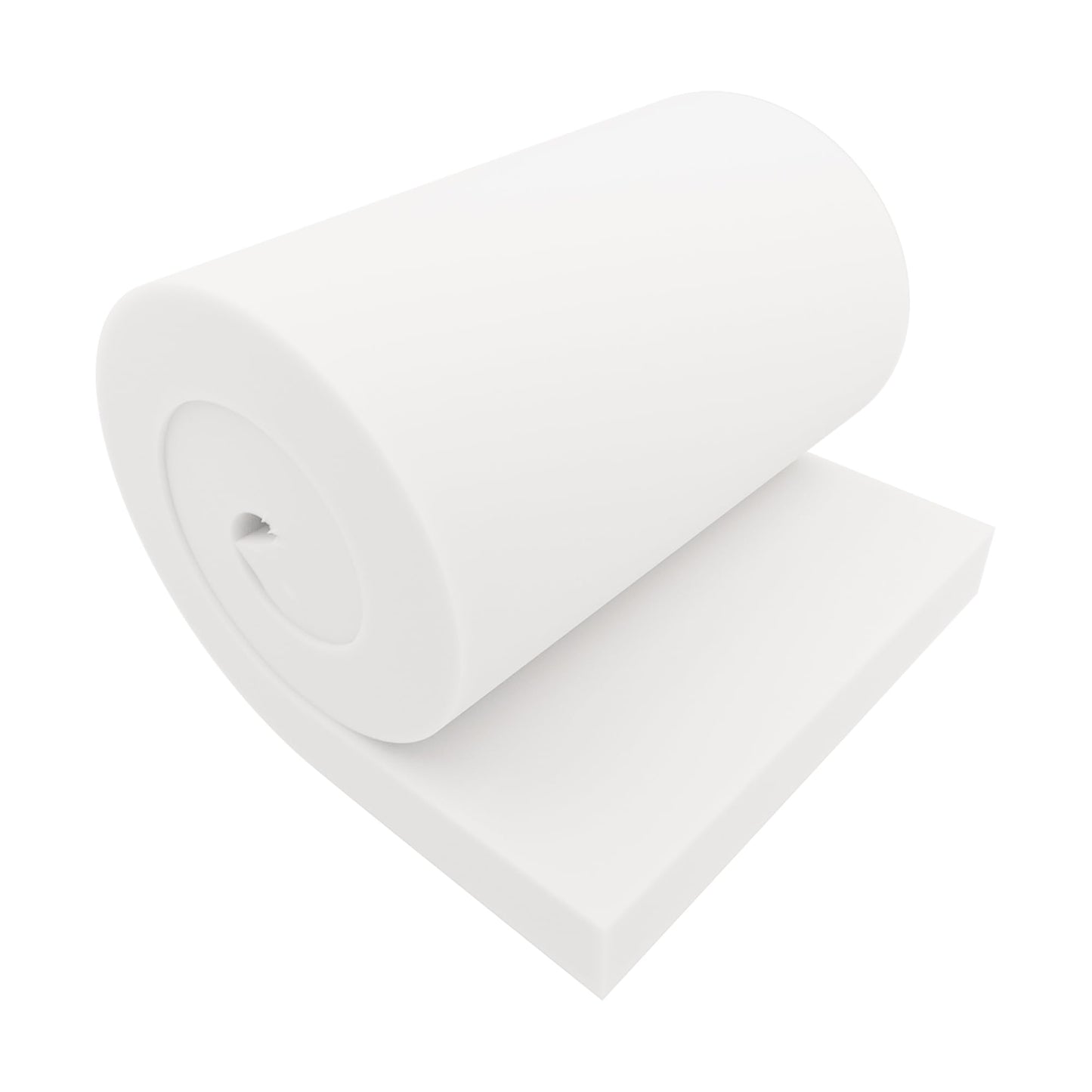 GoTo Foam 3" Height x 24" Width x 72" Length 36ILD (Semi-Firm) Upholstery Cushion Made in USA