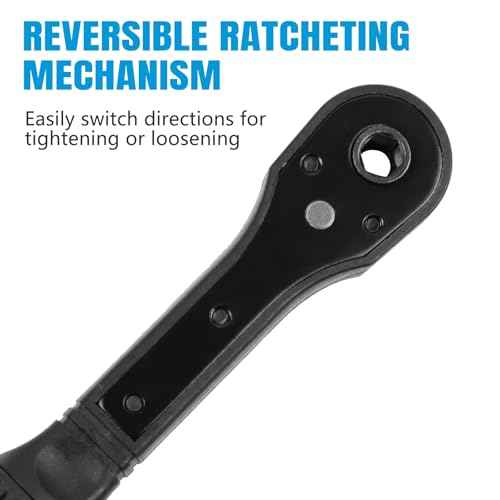 3-in-1 Ratcheting Drill Chuck Key Wrench - Universal Drill Chuck Key Set | Compatible with Electric Drills, Impact Drills & Bench Drills | Quick-Release Chuck Tool for Fast Installation & Removal