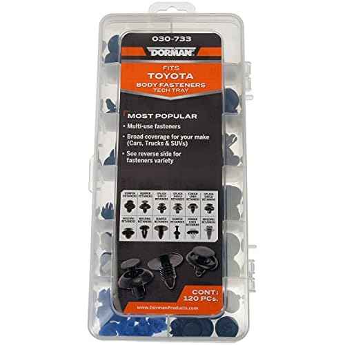 Dorman 030-733 Fastener Tech Tray, 120 Piece Universal Fit