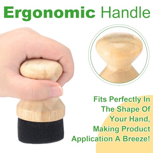 3 Pcs Cutting Board Oil 4 oz Applicator Wood Cutting Board Oil Wax with Brush for Butcher Block and Wooden Kitchen Tools