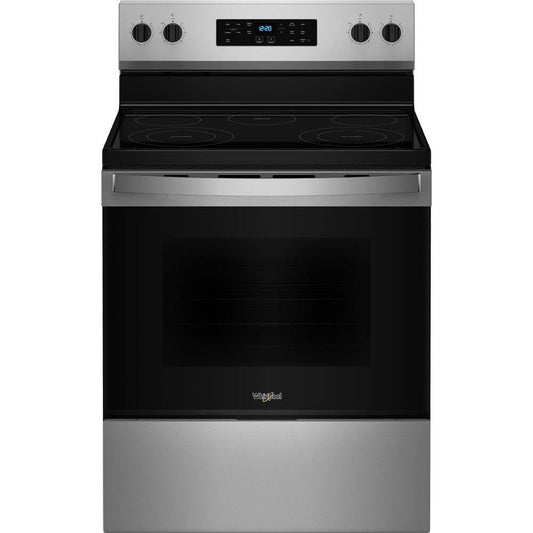 Whirlpool WFES3330RS 5.3 Cu. Ft. Stainless Freestanding Electric Range