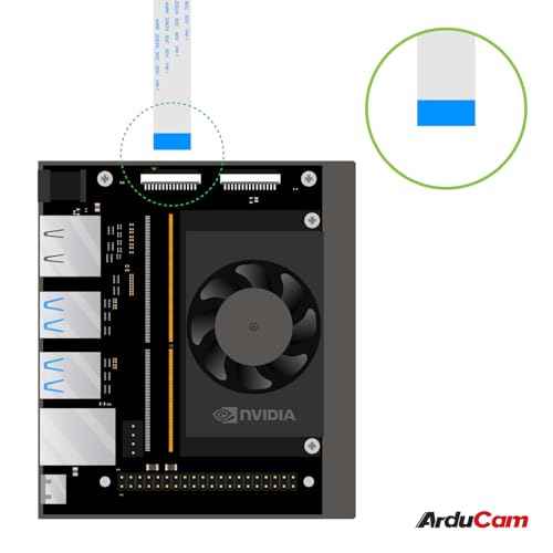 Arducam 8MP IMX219 Auto Focus Camera Module,77.6 Degree FOV,3280 x 2464 px Resolution Compatible with NVIDIA Jetson Orin NX/AGX Orin