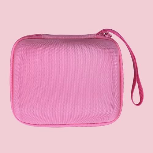co2CREA Hard Case Replacement for OMRON Evolv Bluetooth Wireless Upper Arm Blood Pressure Monitor BP7000 HEM-7600T-BK (Pink Case)