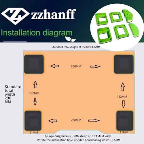 3D Printing Bottom Fixing Buckle for DIY Fun - Compatible with Festool Roll Board/Toolbox Cart, Systainer & Sortainer Modication (Only Buckle)