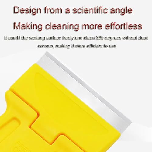 3 Pack Razor Blade Scraper Scraper Tool with Extra 15 Plastic Razor Blades and 15 Metal Blades£¬Adhesive Remover Removing Labels Stickers Taping on Glass Windows£¬Decal Sticker Remover