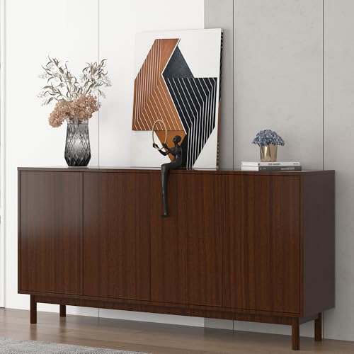 JSEVEM 16"¡¿118" Walnut Wood Wallpaper Peel and Stick Faux Brown Walnut Wood Grain Contact Paper Self Adhesive Wood Wallpaper Vinyl Wrap Furniture Sticker for Kitchen Countertops Cabinets Table Desk