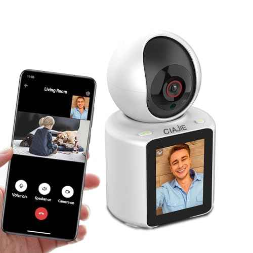 Two-Way Video Camera 2.8-inch Screen,Pet Camera,Dog Camera,Indoor Home Nanny Camera,Baby/Elder/Nanny/Dog/Pet Camera with Phone App(Im Cam),360¡ÆSmart Security Camera,1080p HD