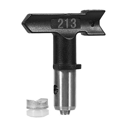 Airless Spray Gun Tip Multi Series Tungsten Steel Reversible Gun Paint Nozzle Tip (Size : 213#)