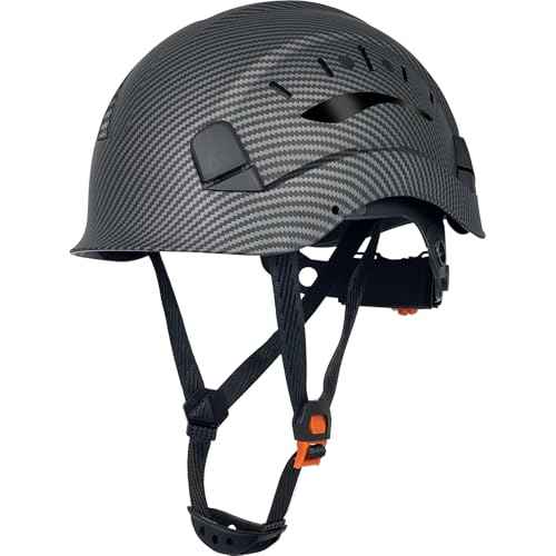 ANSI-Certified Industrial Safety Helmet RGS-6C with Adjustable Vents, 6-Point Suspension Hard Hats for Construction, Rescue, Outdoor Work