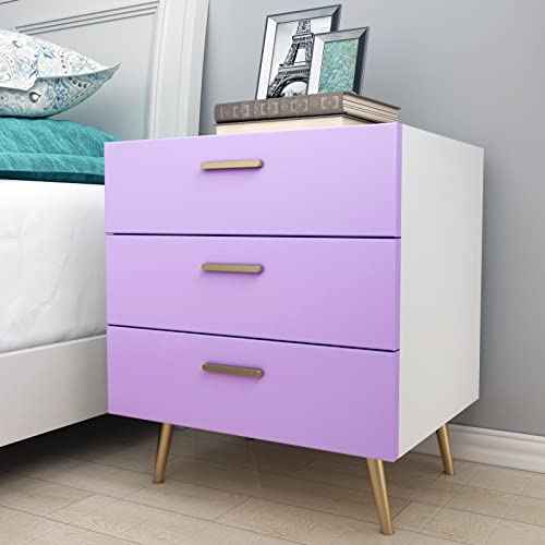 YENHOME Purple Contact Paper Peel and Stick Purple Wallpaper Vinyl Wrap for Cabinets Walls Removable Self Adhesive Textured Peel and Stick Wallpaper for Bedroom Classroom Wall Paper Matte 17.7"X80"