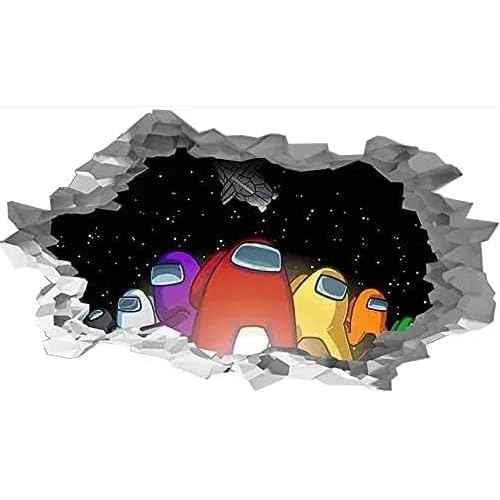 Unicorn Among Us Wall Stickers for Bedroom Wall Decals,Wall Decor for Kids,Computer Desk Wall Waterproof Hot Game Stickers for Laptop,Water Bottles