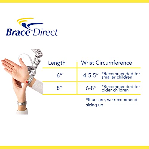 Kid’s Lace-Up Wrist Brace - Immobilization for Sprains, Strains, Carpal Tunnel & De Quervain’s PDAC L3908 - Right Wrist - Fits 4-5.5 in Wrist Circ.