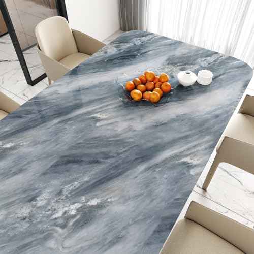 Wallercity Glossy Marble Contact Paper for Kitchen Countertops Granite Peel and Stick Marble Wallpaper Waterproof Removable Wall Paper for Counters Table Top Desk Vinyl Wrap for Cabinets 15.8''x78.7''
