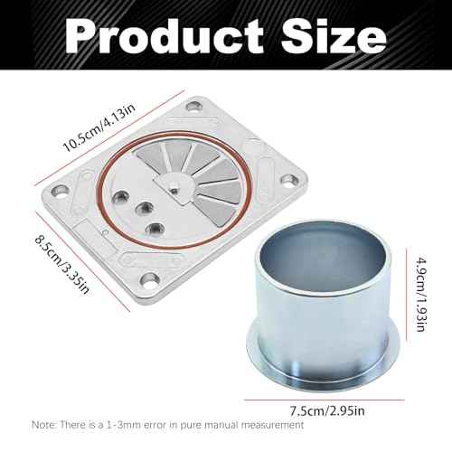 ZAC0032 Air Compressor Valve Plate Kit, Replacement for DeVilbiss Replacement for Black Decker, Replaces Z-AC-0032