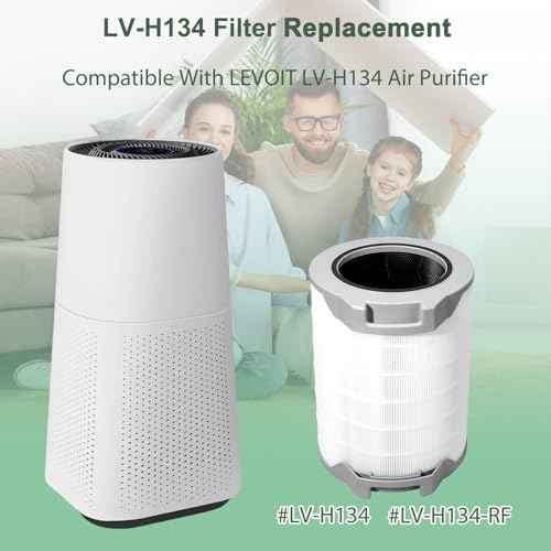 LV-H134 Replacement Filter,Compatible With LEVOIT LV-H134 Air Purifier,3-in-1 True High-Efficiency Activated Carbon LV-H134-RF Filter Replacement-1PACK