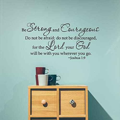 Zonon 2 Sheets Bible Verse Wall Decals Scripture Bible Quote Wall Decal As for Me and My House We Will Serve The Lord Inspirational Verses Stickers