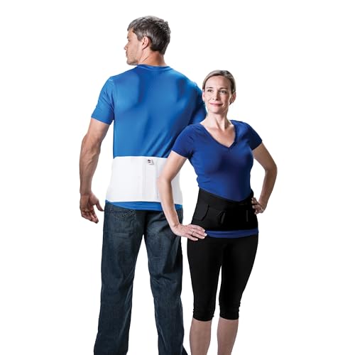 Core Products Corfit LS Lumbar Support Back Brace for Back Pain, Men/Women - White, 4XLarge