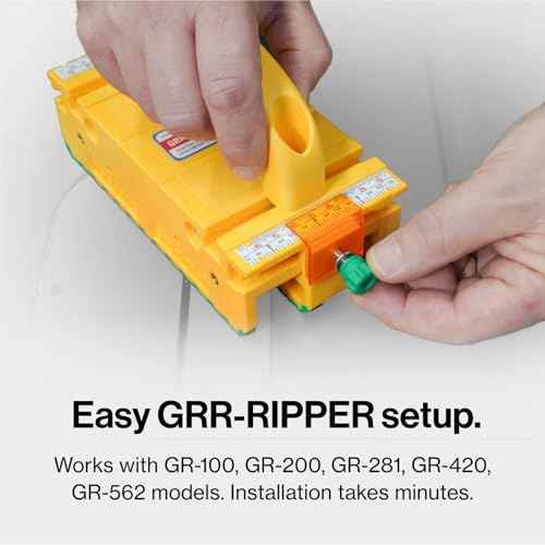 MICROJIG Grr-ripper Safe Rip Upgrade Kit, GRSR-P50K2, Compatible with GRR-RIPPER 3D Pushblock, Table Saw Safety
