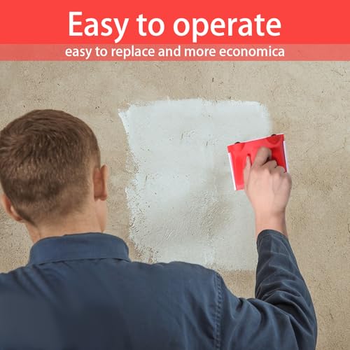 Paint Edger Trimmer with 2 Pcs Replacement Pads Edge Painting Tool for Walls Corners Ceilings, Paint Pad Applicator for Trim Painting Supplies