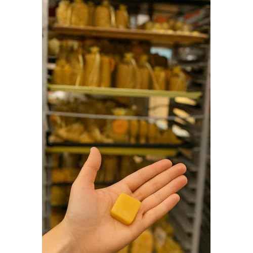 Pure Beeswax Blocks ? USA Made, Beekeeper Bar Crafted ? Natural Beeswax for Crafting, Woodworking, Lip Balm, Cast Iron Seasoning ? Premium Quality, Eco-Friendly, Chemical-Free (2 Pack)