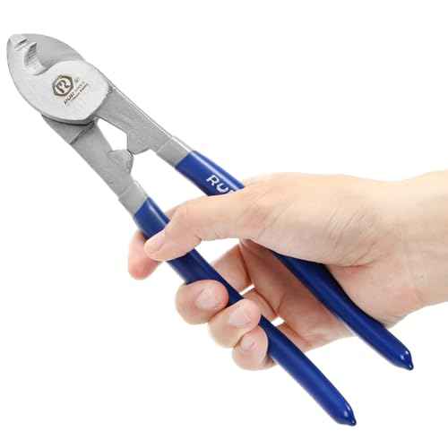 Okllen Set of 2 Cable Cutters Set, 10-inch and 14 in-ch Heavy Duty Wire Cutters for Battery Cable, Copper and Aluminum Cable