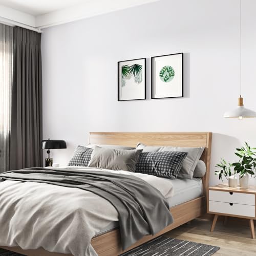 WESTICK Matte White Wallpaper Self Adhesive Solid White Contact Paper Removable Off Peel and Stick Wallpaper for Bedroom Living Room Walls Kitchen Cabinets Countertops 15.8" x 78"