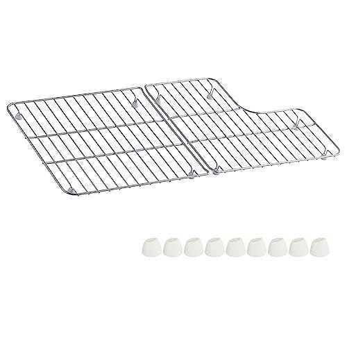 ???????????????? K-6639-ST Sink Rack Replacement for Kohler Whitehaven Bottom Basin Rack 6639-ST, K-6488 and K-6489 Stainless Steel Sink Protector Accessories