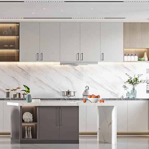 Asidrama 10 Pack 10 Inch(256mm) Matte Black Cabinet Pulls Cabinet Handles Cupboard Handles Kitchen Cabinet Hardware for Cupboard Drawer Pulls
