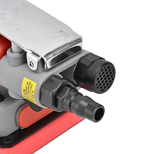 Pneumatic Sander Air Orbital Sander, Solid Alloy Steel Air Squares Sanding Machine 3 * 4 In 10000rpm Pneumatic Sander, Sanding Grinding Polishing Sander for Wood Metal Car Beauty