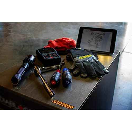Ironclad Command Grip Work Gloves; Touch Screen Gloves Conductive Palm & Fingers, Extreme Grip, Durable, Performance Fit