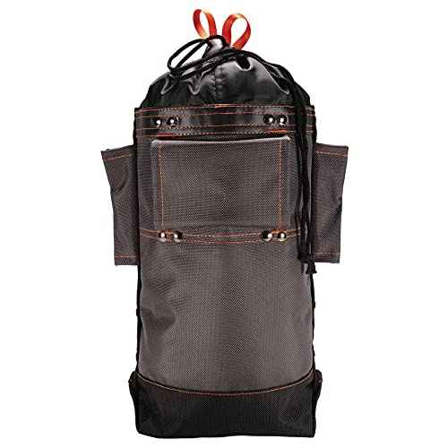 Ergodyne Arsenal 5928 Topped Bolt Bag Tool Pouch ? Tall, Polyester,Gray