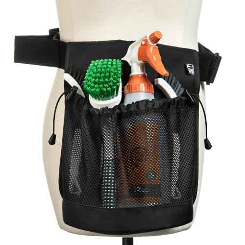 Cleaning Tool Belt with 1 Large Tool Pouch for Pro Cleaners and Window Washers