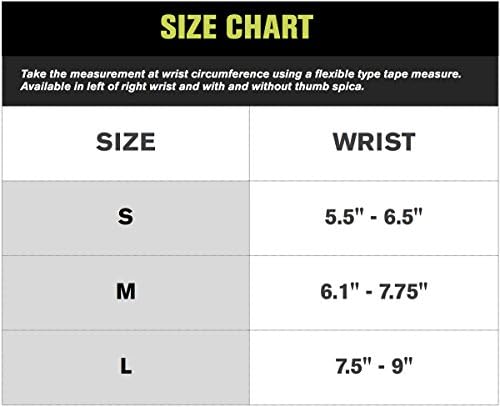 Aircast A2 Wrist Support Brace with Thumb Spica