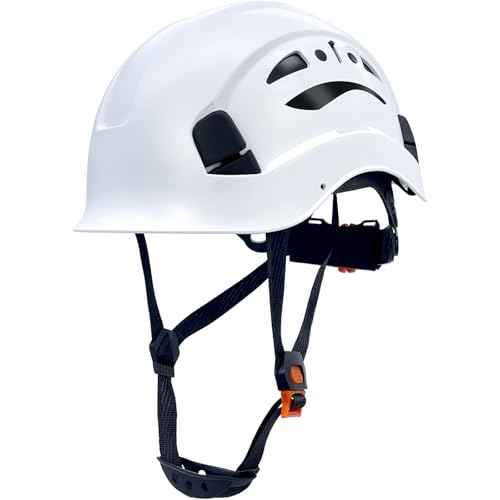 Industrial Safety Helmet RGS-8C Adjustable Vents, 6-Point Suspension Breathable Lightweight Hard Hats for Construction,Outdoor Work ANSI Certified