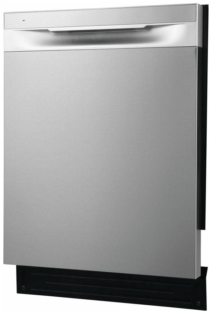 Frigidaire 24 in. Top Control Built-in Tall Tub Dishwasher in Stainless Steel with 5-Cycles 49dBA and Hybrid Tub FDHP4336AS