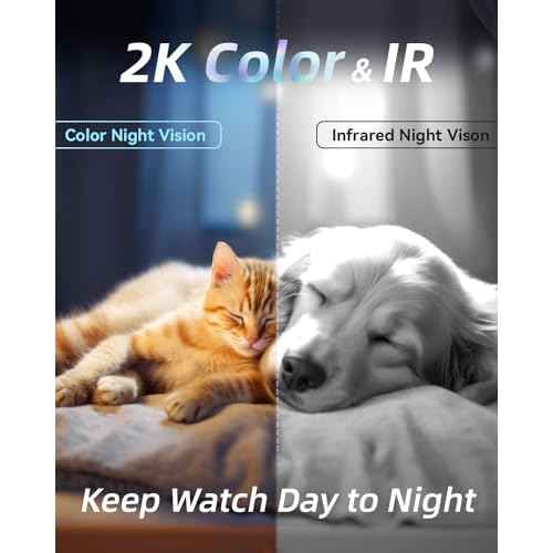 blurams Cameras for Home Security, 2K Pet Camera with Phone App, 5GHz/2.4GHz Dual-Band, 360¡Æ PTZ Indoor Cameras, 2-Way Talk, Motion Tracking, Color/IR Night Vision, Cloud&SD, Works with Alexa (4Pack)