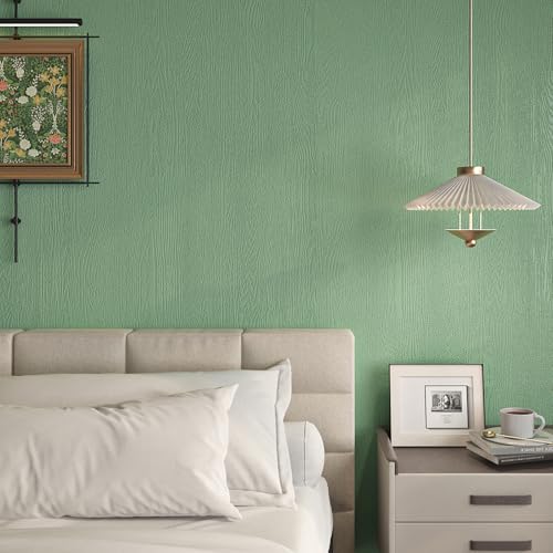 Livelynine Light Green Wood Contact Paper Peel and Stick Countertops Waterproof Desk Wallpaper Wood Grain Contact Paper for Cabinets Drawers Kitchen Cabinet Vinyl Wrap Counter top Covers 15.8x78.8