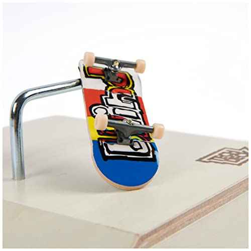 TECH DECK Performance Series, Shred Pyramid Set with Metal Rail and Exclusive Blind Fingerboard, Made with Real Wood, Kids Toy for Boys and Girls Ages 6 and up