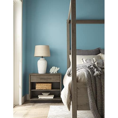 KILZ TRIBUTE Paint & Primer, Interior, Color Sample, Dusty Turquoise, 8 Ounces