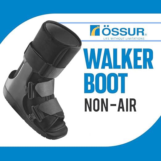 Centec Walker Boot (Non-Air) - Medical Grade Immobilization for Strains, Sprains & Stable Fractures | Breathable Material (Low Top, High Top) (LOW TOP/MEDIUM)
