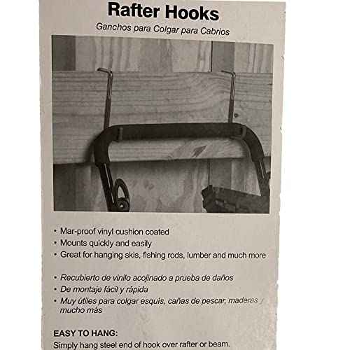 Do it Best Garage Hooks for Bike Racks, Wall Mounts, Ladders, Tools, and Storage Solutions (4 Hooks)