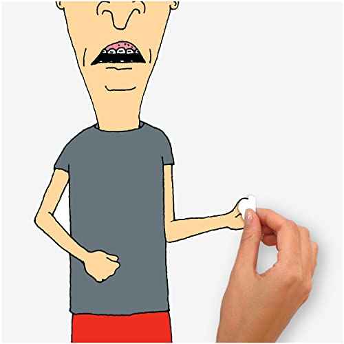 RoomMates RMK5267GM Beavis and Butt-Head Peel and Stick Giant Wall Decals