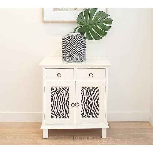 GSS Designs Zebra Stencils for Painting on Wood Canvas Paper Fabric Floor Wall Tile Zebra Skin Stencils 12x12Inch Reusable DIY Art and Craft Stencil