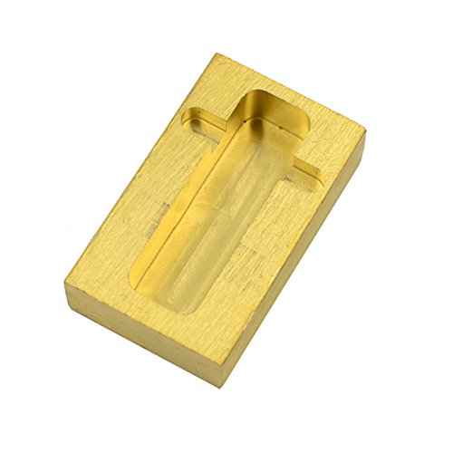 DGOL Leather Craft Brass Oil Painting Box Plus 2 Rollers DIY Mini Leather Edge Paint Tool