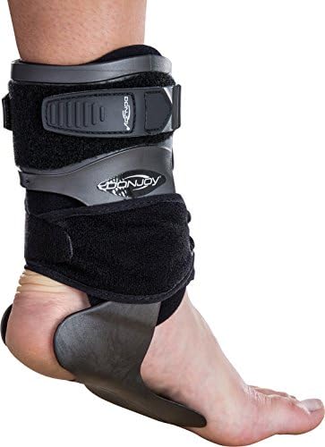 DonJoy Velocity MS (Moderate Support) Ankle Brace: Wide Calf, Left Foot, Medium