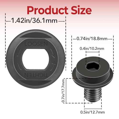 N621119 648697-00 Steel Outer Clamp Washer Blade Circular Saw Bolt Fit for DeWalt DCS372 DCS390 DCS391 DCS392 DC310 DCS373 DC310K DC390B DCS393 Durable New Replacement Parts