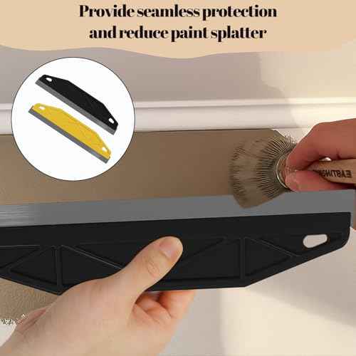 Paint Trim Guard 12 Inch ? Professional Paint Edger Tool for Walls, Paint Shield for Trim, Precision Edge Tool for Clean, Crisp Lines